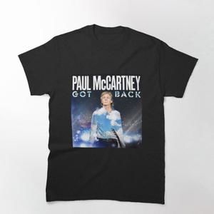 Black Paul Summer Tour T-Shirt Men & Women, Mccartney 2022 Got Back Unisex Tshir